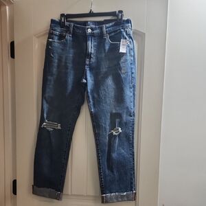 Gap Blue Distressed Jeans